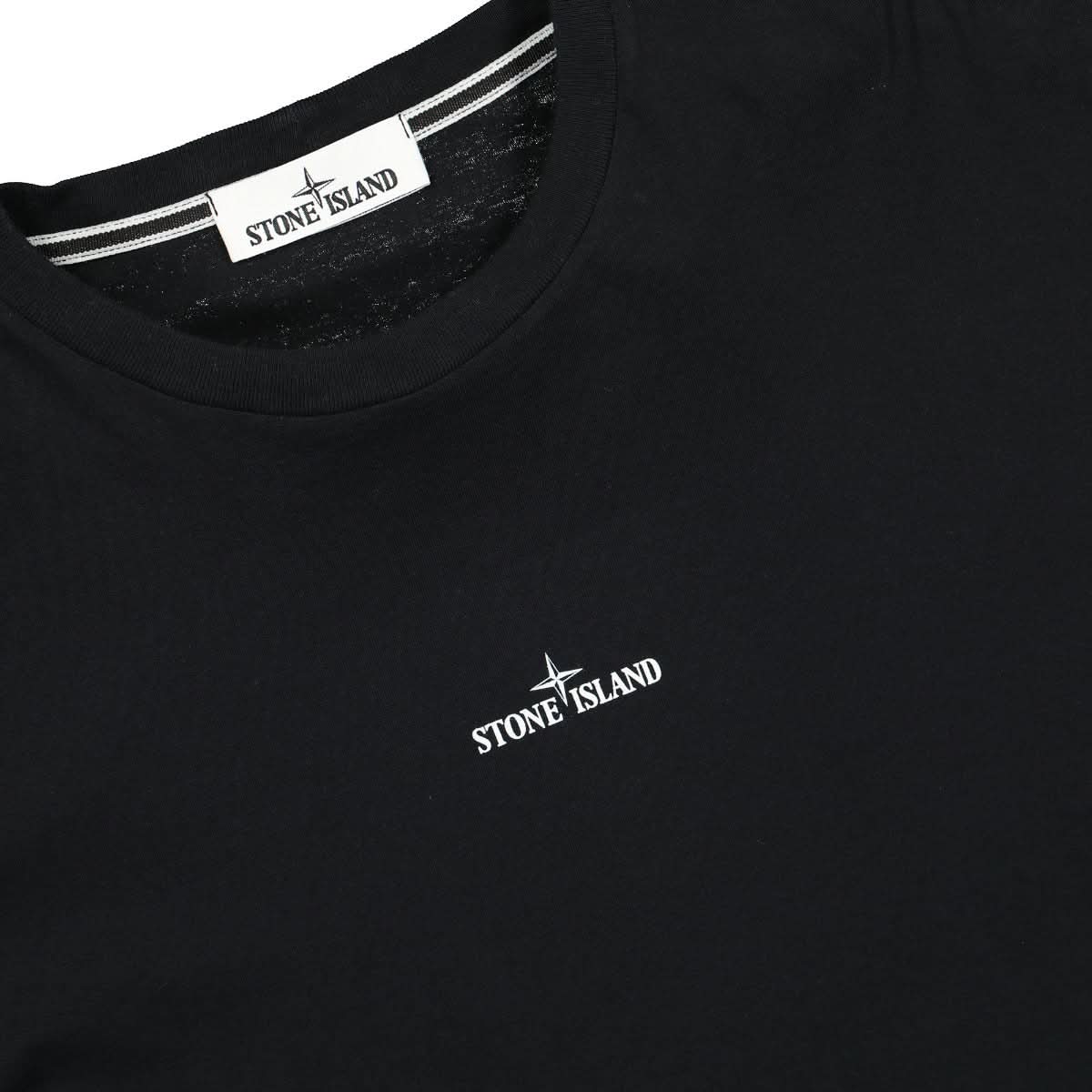 Stone Island T-Shirt Black Detail view 3 | Gate