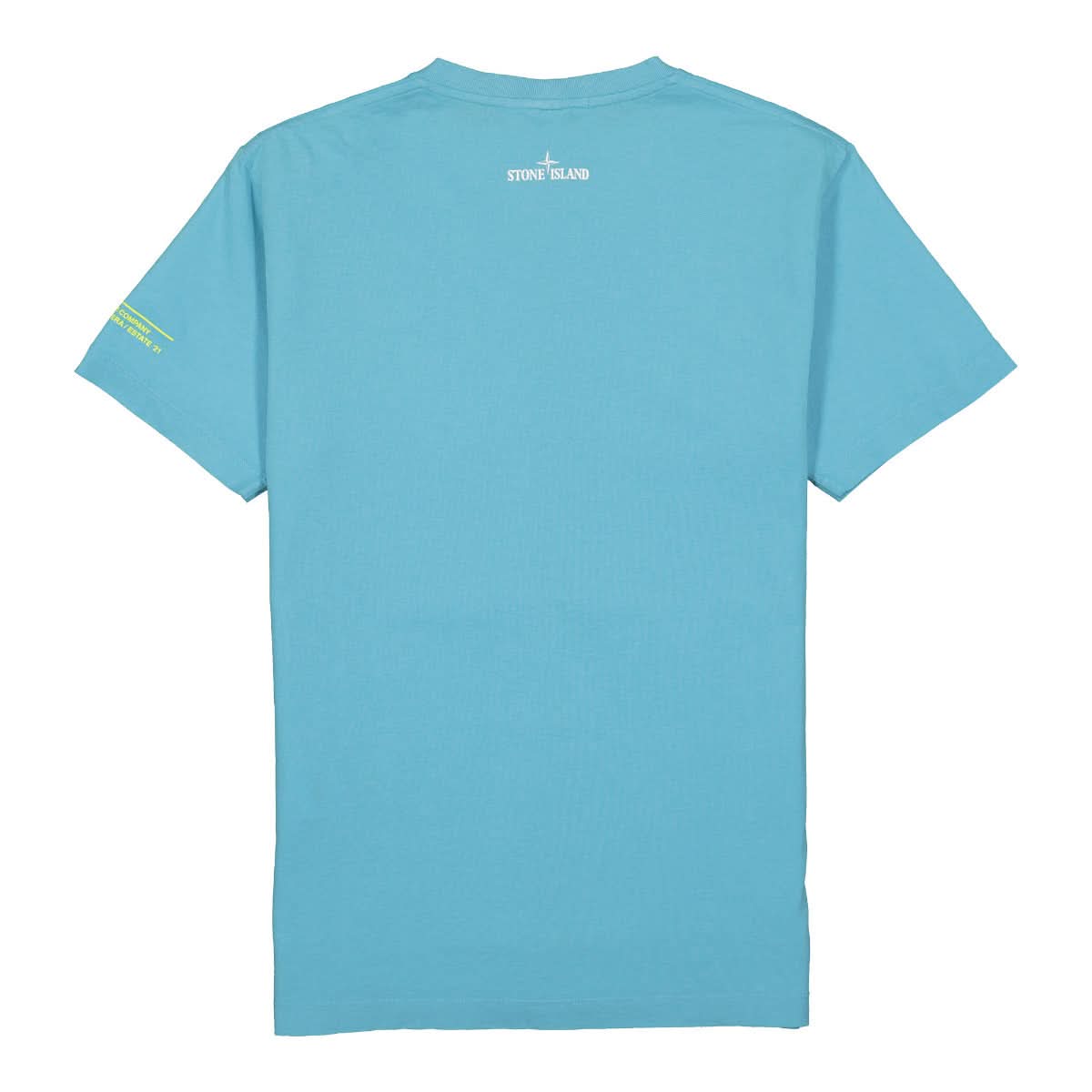 Stone Island T-Shirt Turquoise Detail view 2 | Gate