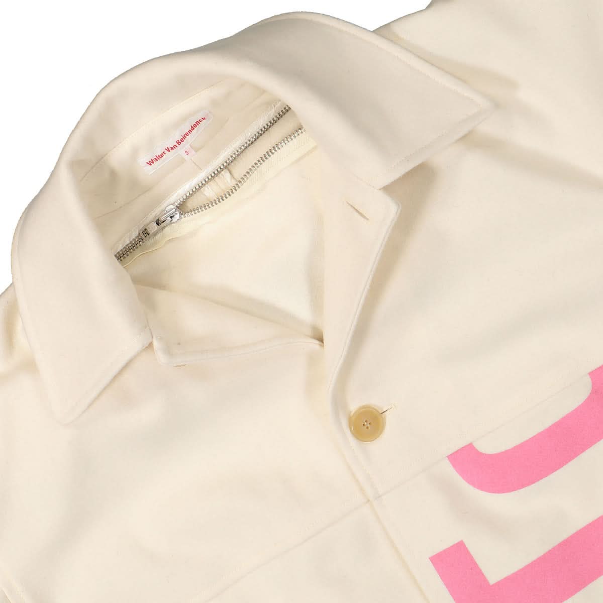 Walter Van Beirendonck OTHERWORLDLY Coat Beige Detail view 3 | Gate