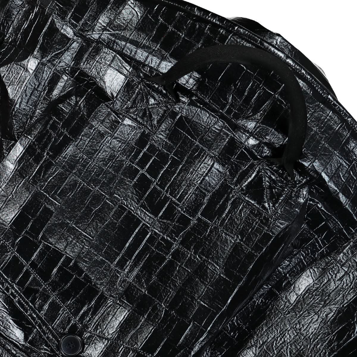Walter Van Beirendonck Paradise Trench Coat Black Detail view 5 | Gate