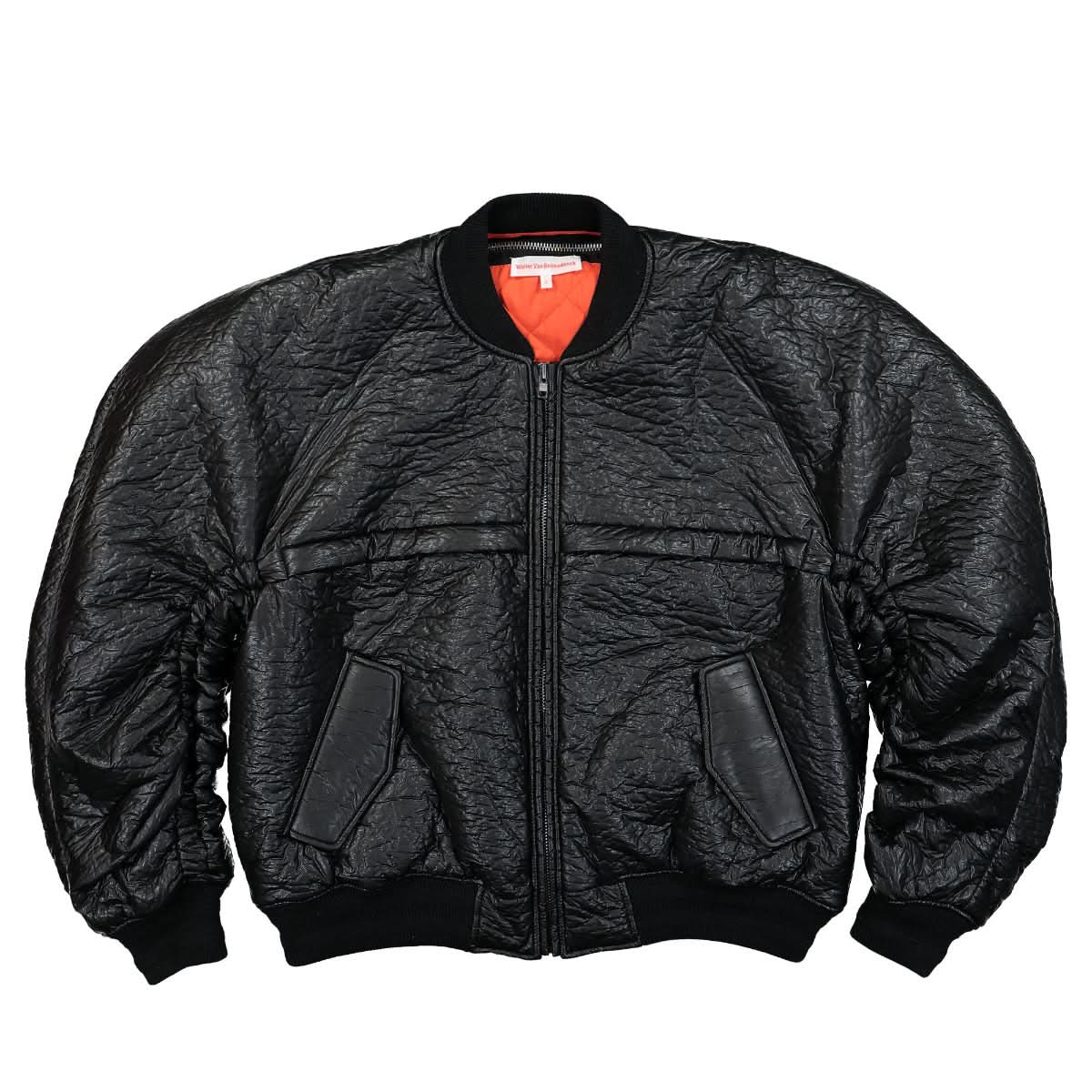 Walter Van Beirendonck Cercle Bomber Black Detail view 1 | Gate