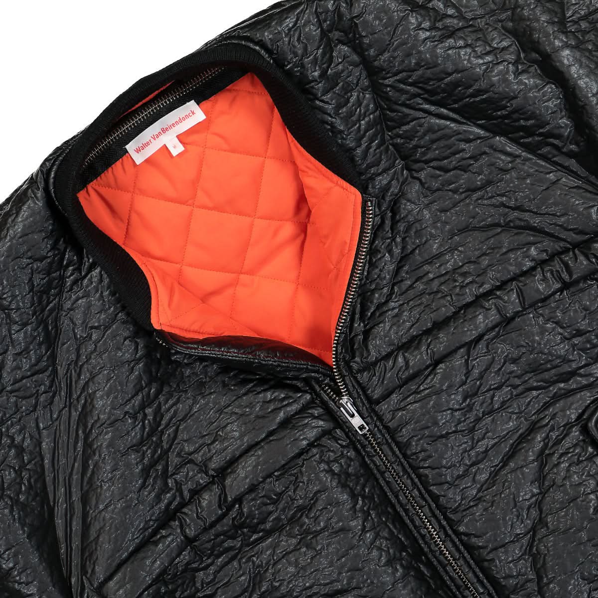 Walter Van Beirendonck Cercle Bomber Black Detail view 3 | Gate