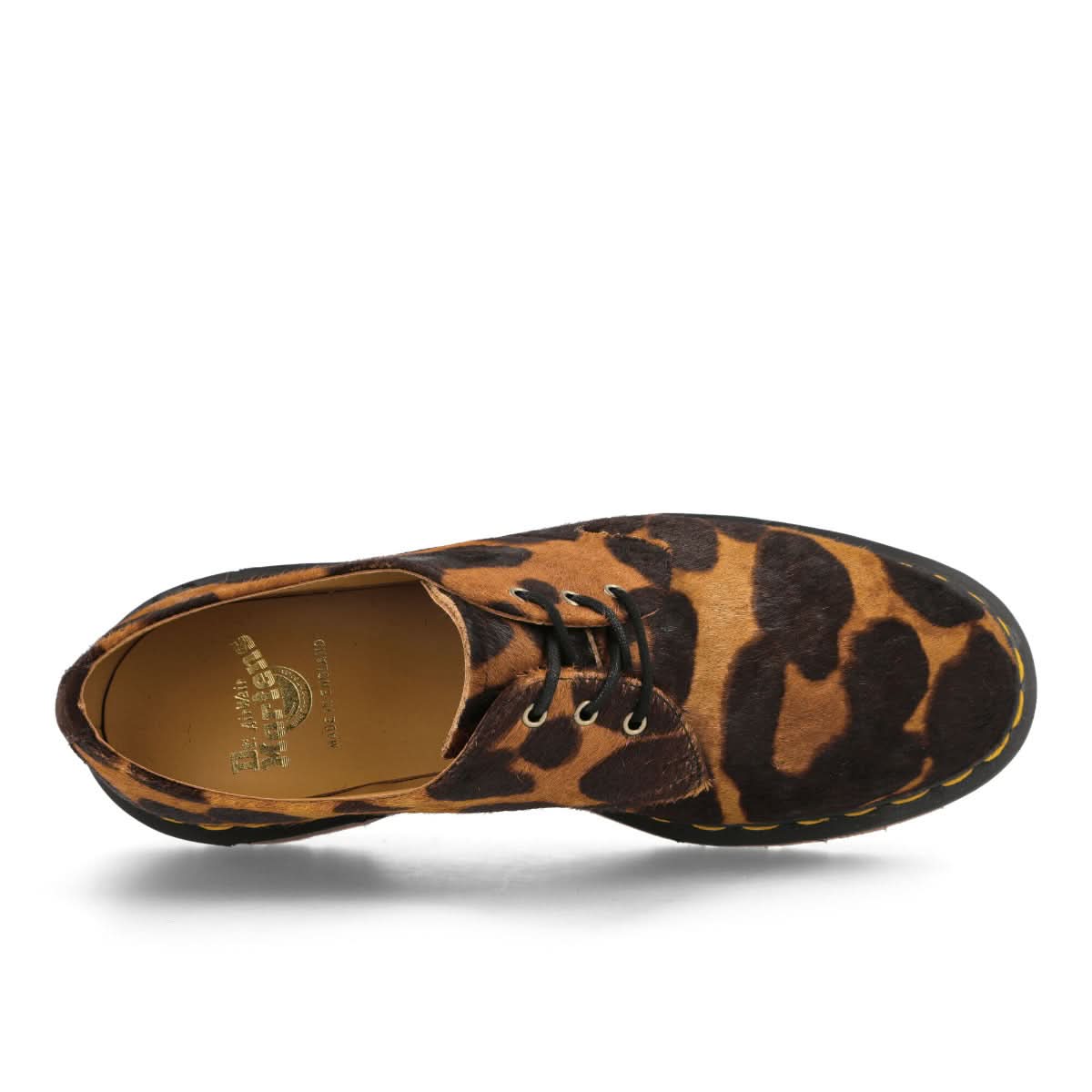 Dr. Martens 1461 3-Eye Ocelot Brown Lace Ups Detail view 5 | Gate
