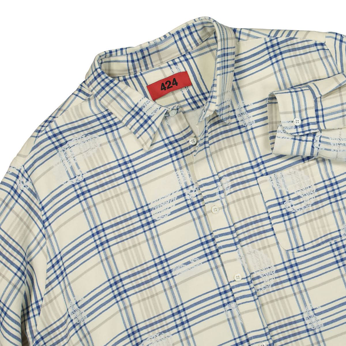 424 Shirt Beige Detail view 3 | Gate