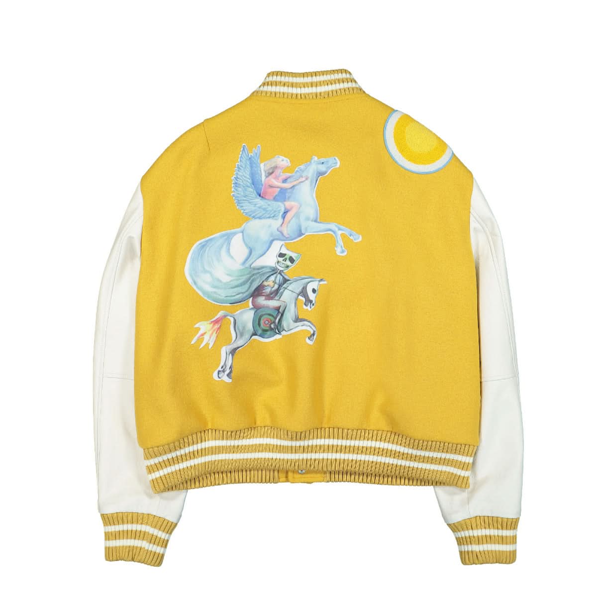 424 Lightweight Jacket Yellow Detail view 1 | Gate