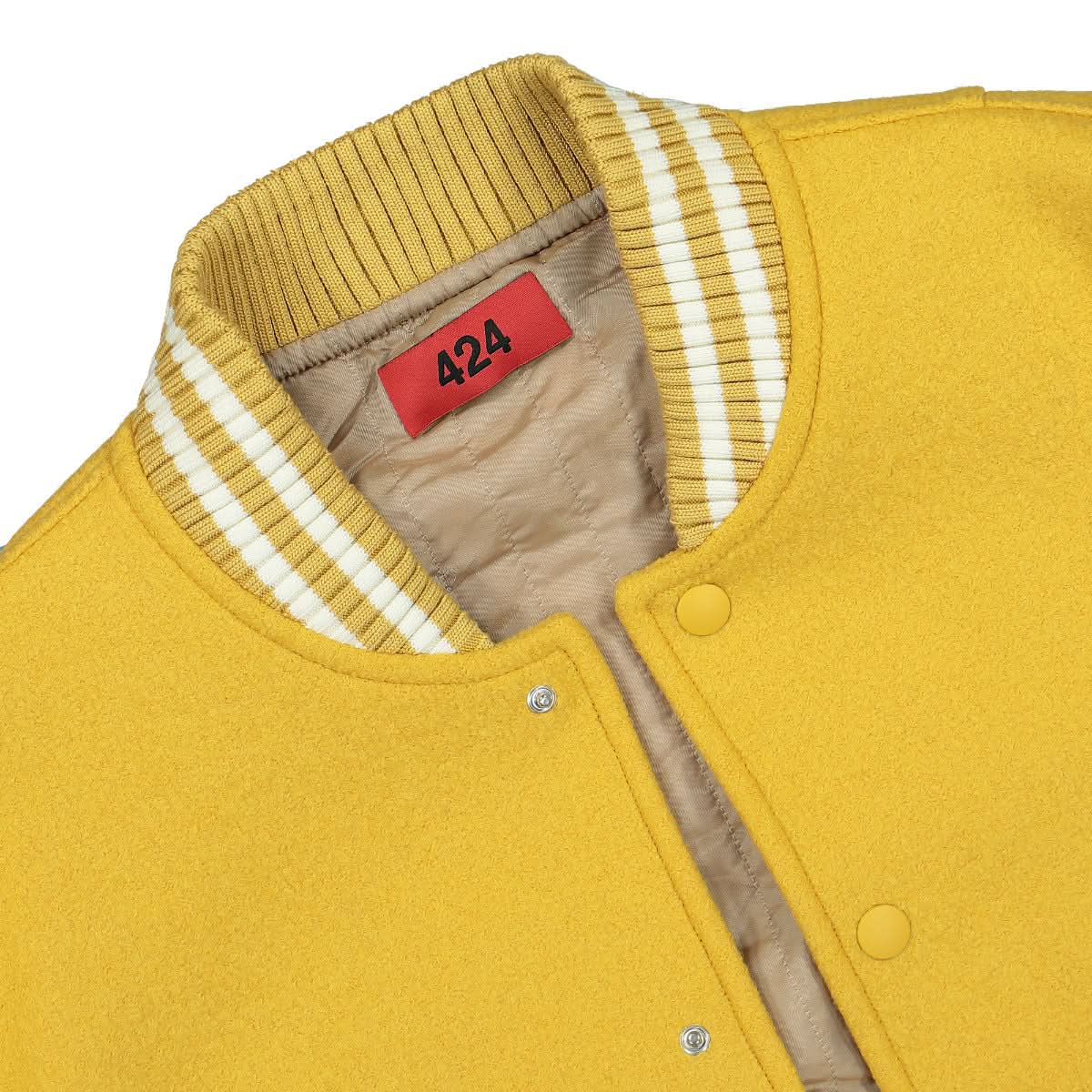 424 Lightweight Jacket Yellow Detail view 3 | Gate