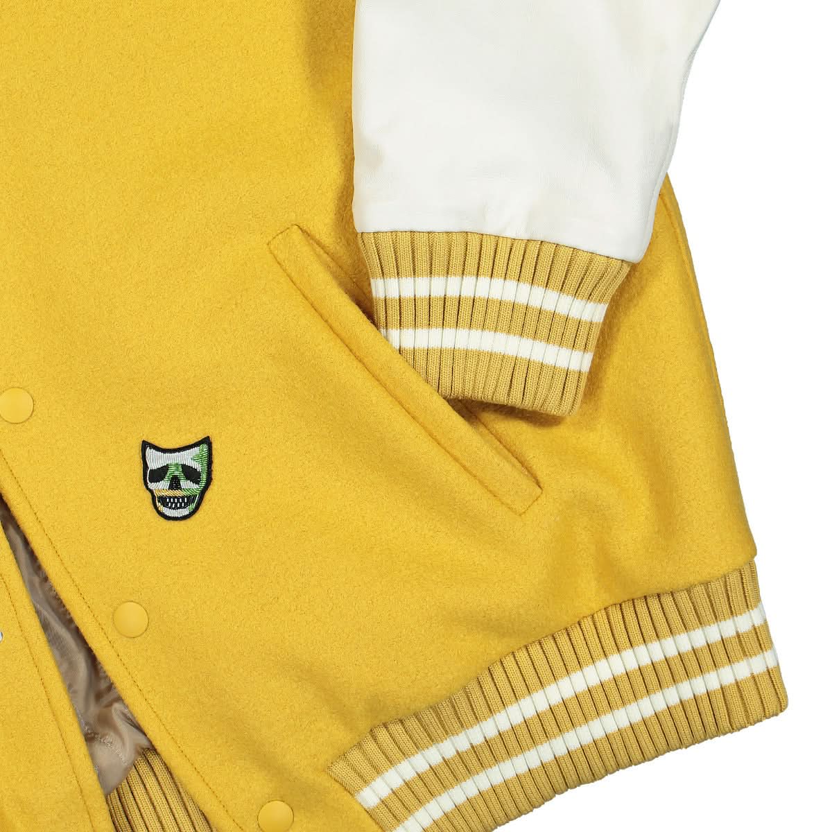424 Lightweight Jacket Yellow Detail view 4 | Gate