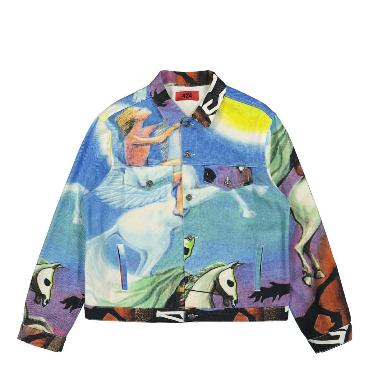 424 Denim Jacket Multicolor Detail view 1 | Gate