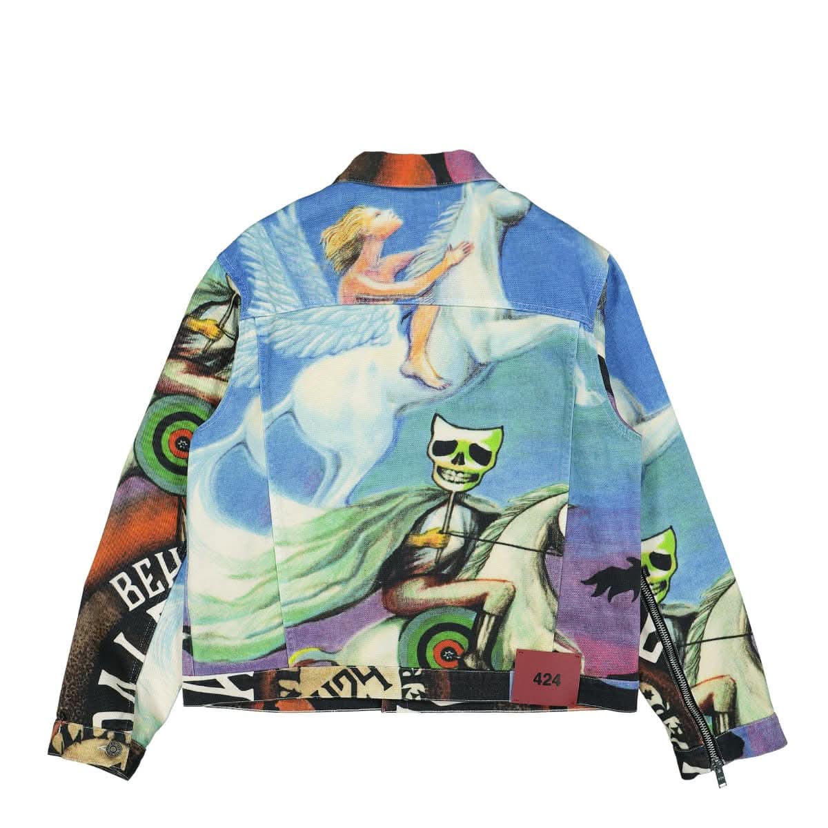 424 Denim Jacket Multicolor Detail view 2 | Gate