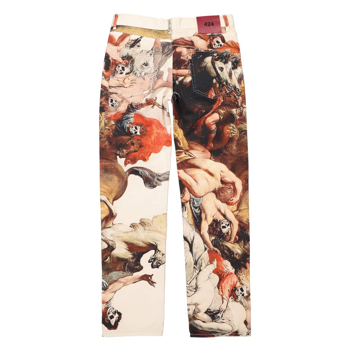 424 Baggy Trousers Multicolor Detail view 2 | Gate