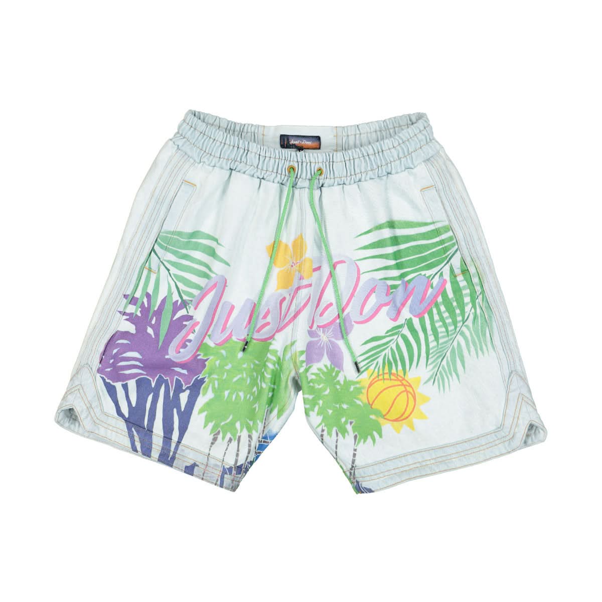 Just Don The Islanders Hawaii Short Blue Detail view 1 | Gate