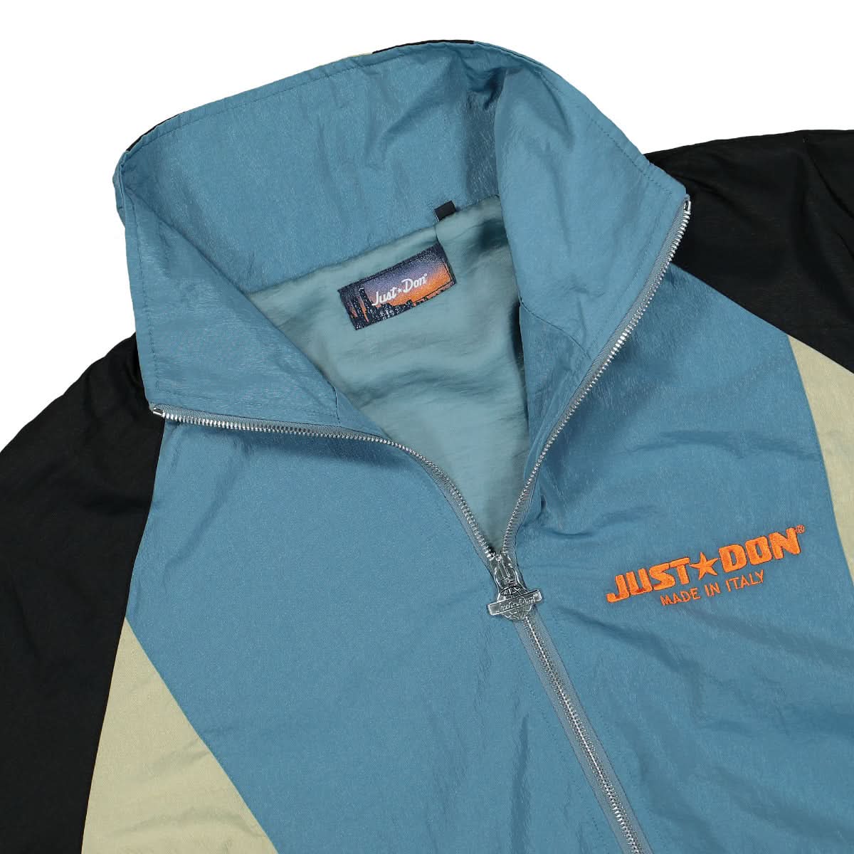 Just Don Tracksuit Jacket Blue Detail view 3 | Gate