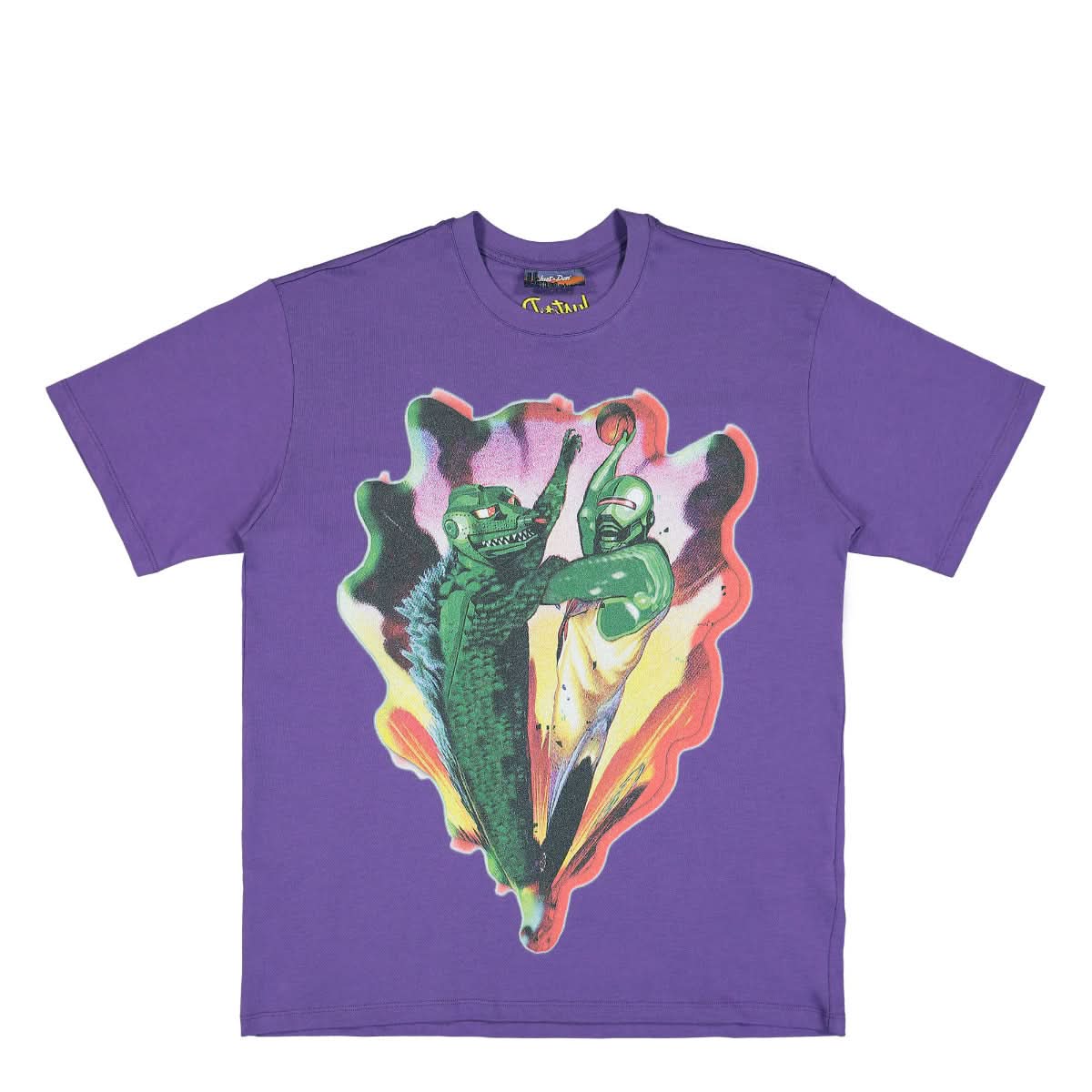 Just Don Team-X Fight T-Shirt Purple Detail view 1 | Gate