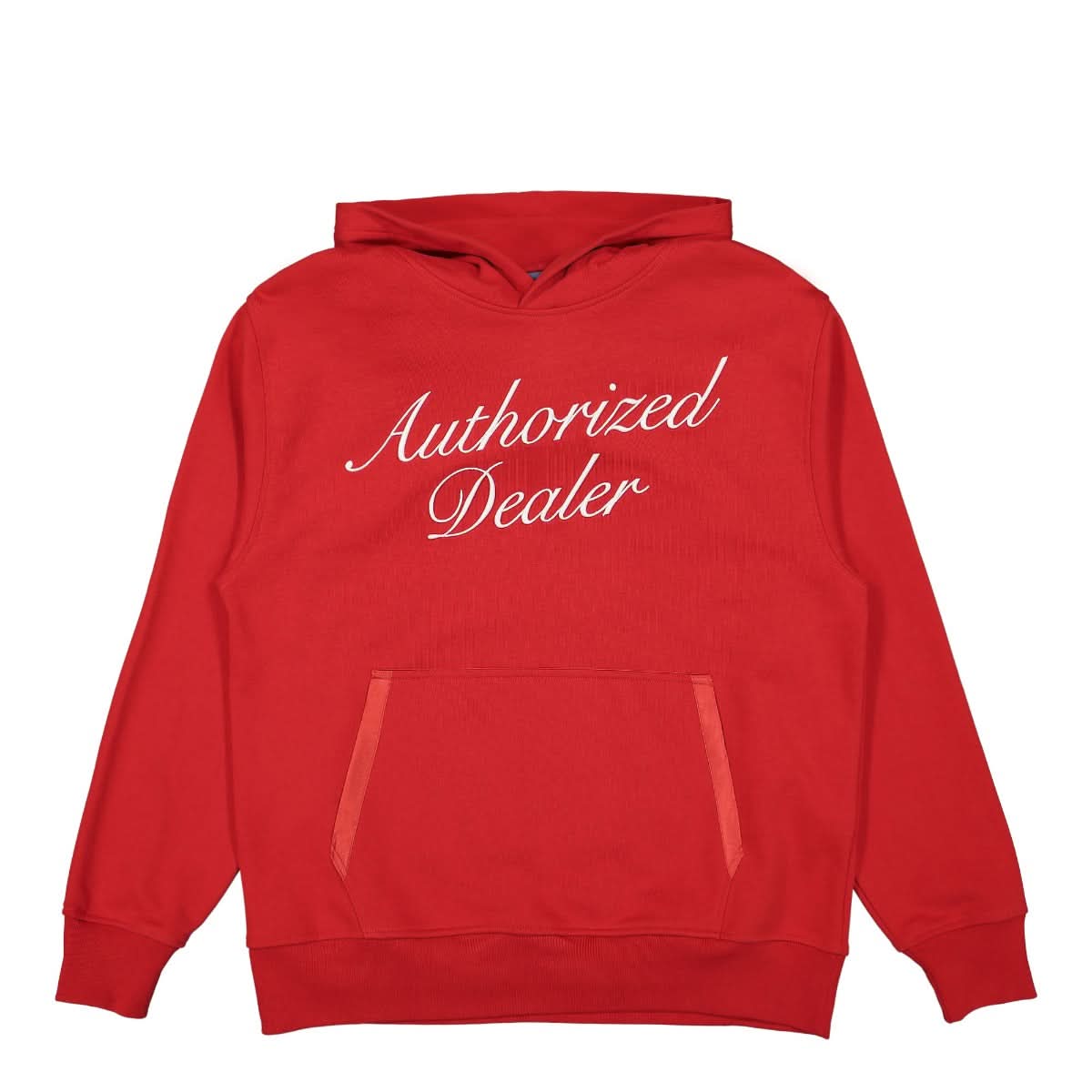 Just Don The Dealers Authorized Hoodie Red Detail view 1 | Gate