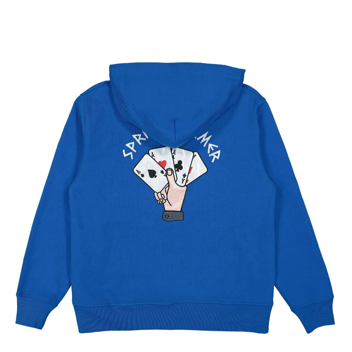 Just Don The Dealers Hoodie Blue Detail view 1 | Gate