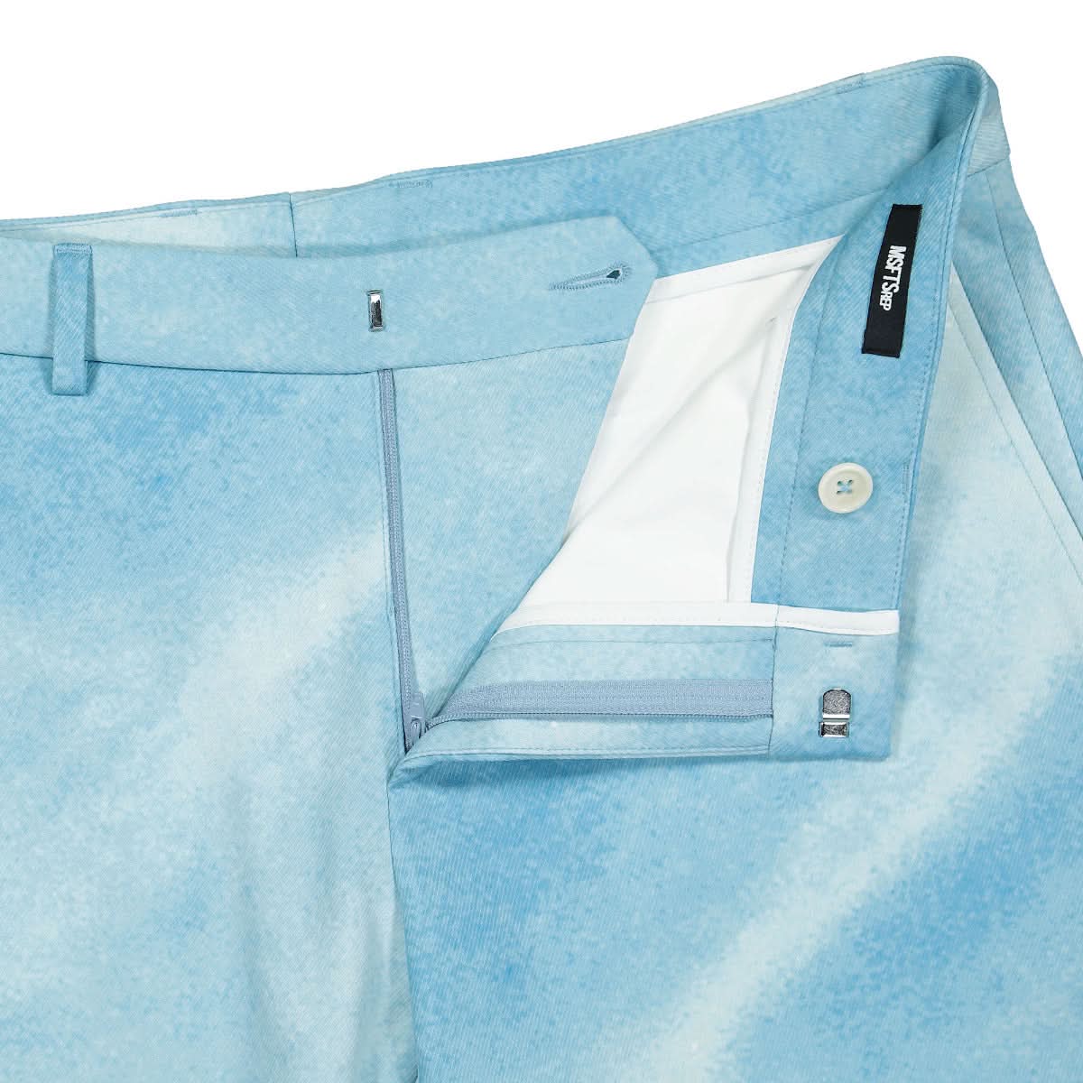 MSFTSrep Trousers Blue Detail view 4 | Gate