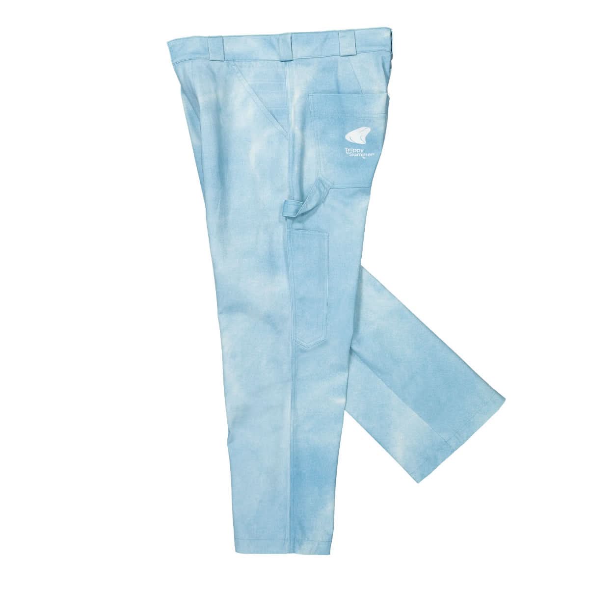 MSFTSrep Trousers Blue Detail view 3 | Gate