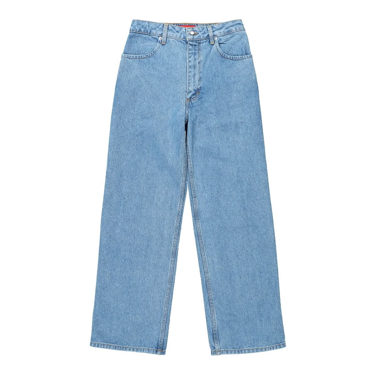 Eckhaus Latta Wide Leg Jean Blue Detail view 1 | Gate