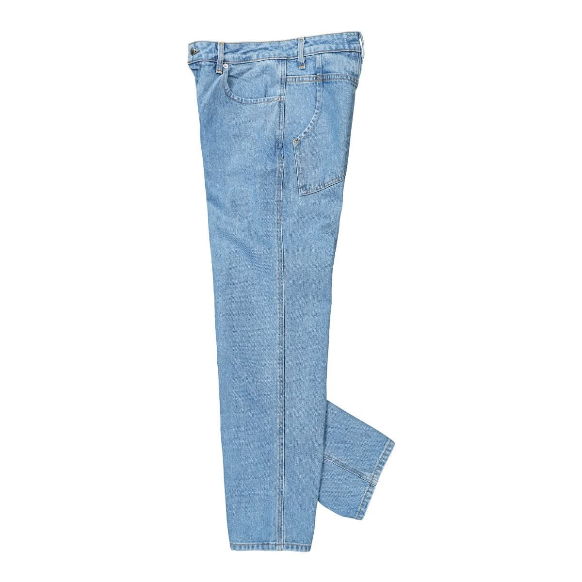 Eckhaus Latta Wide Leg Jean Blue Detail view 3 | Gate