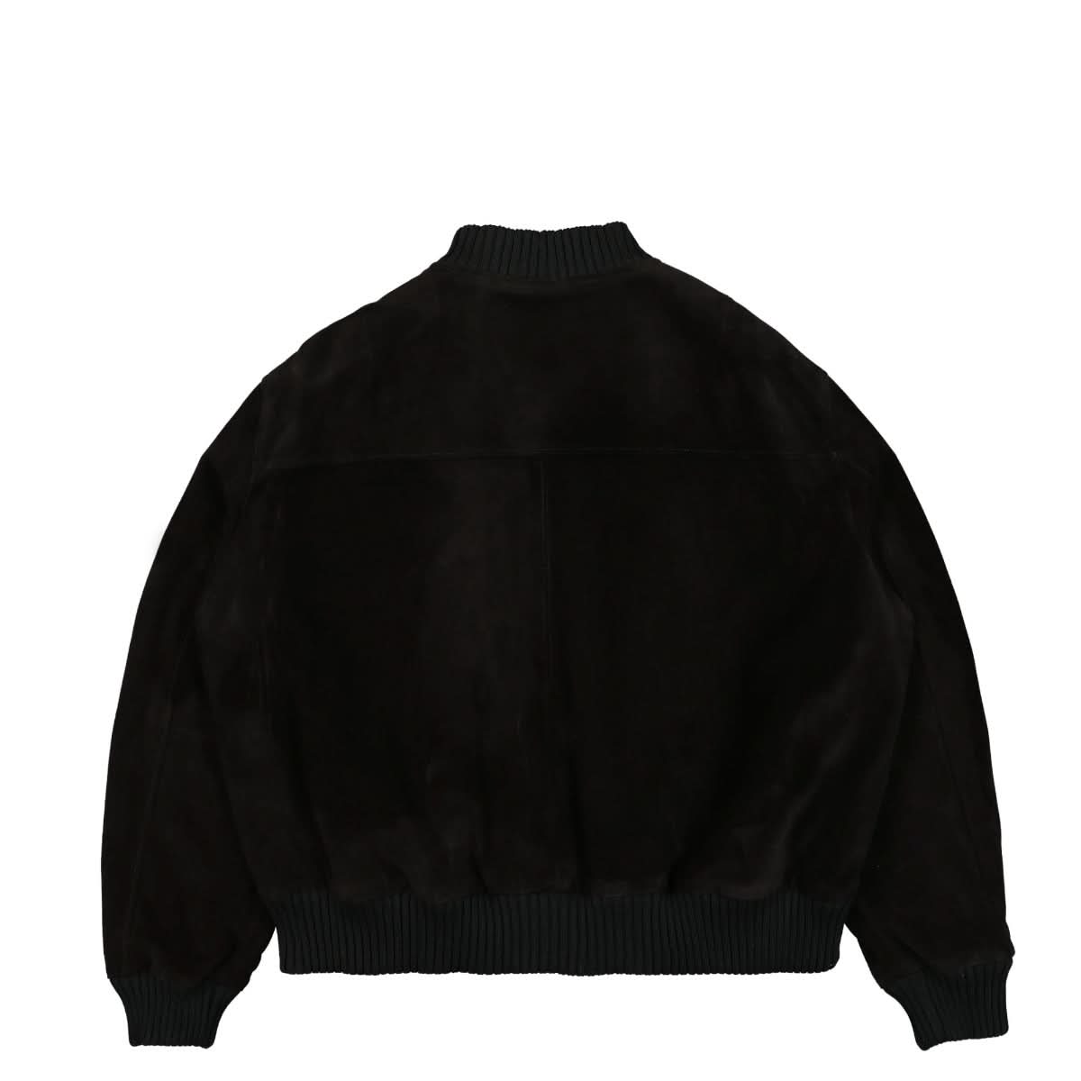 424 Lightweight Leather Jacket Black Detail view 1 | Gate