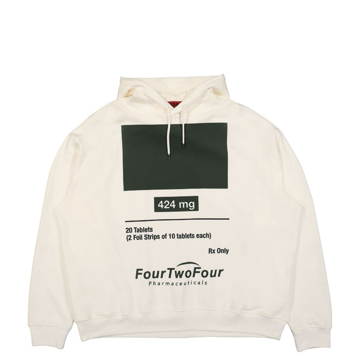 424 Oversize Hoodie Beige,Green Detail view 1 | Gate