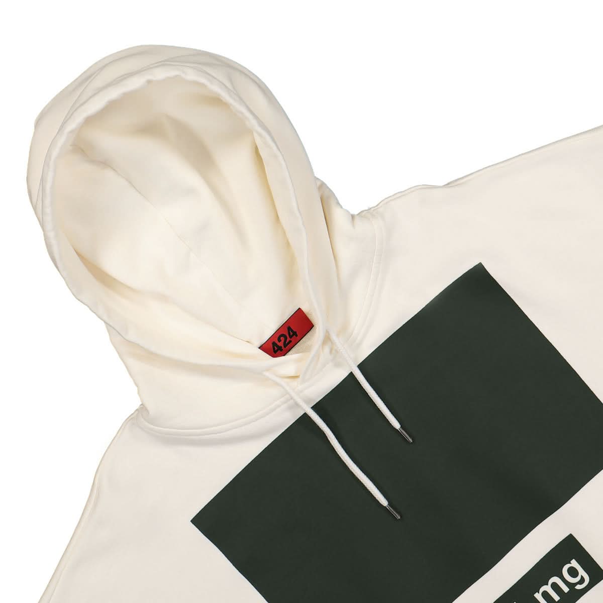 424 Oversize Hoodie Beige,Green Detail view 3 | Gate