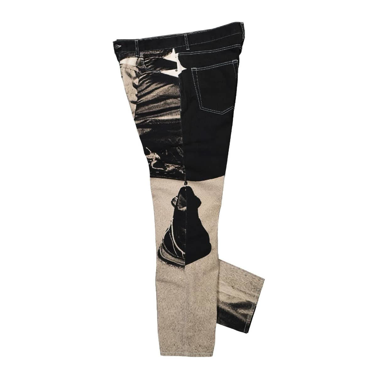 424 Baggy Trousers Black Detail view 3 | Gate