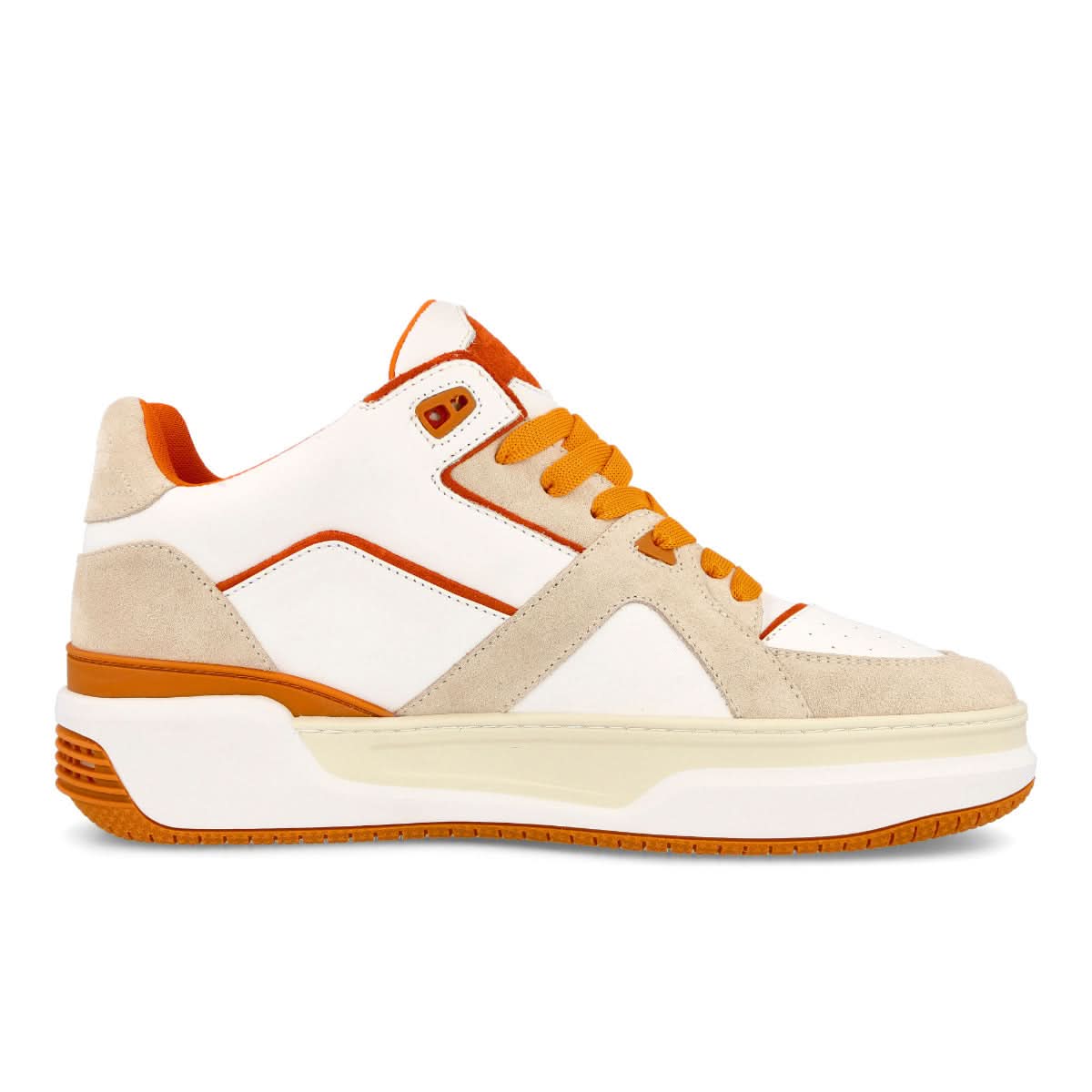 Just Don Low Luxury JD3 White,Orange Sneaker Detail view 2 | Gate