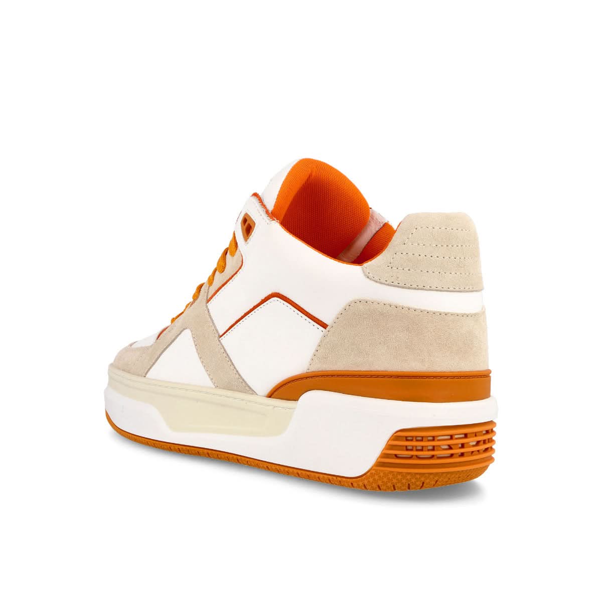Just Don Low Luxury JD3 White,Orange Sneaker Detail view 3 | Gate