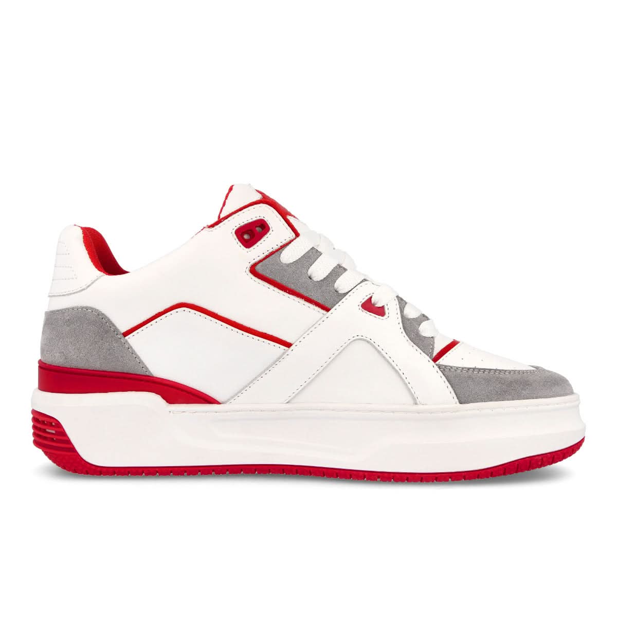 Just Don Low Luxury JD3 White,Red Sneaker Detail view 2 | Gate