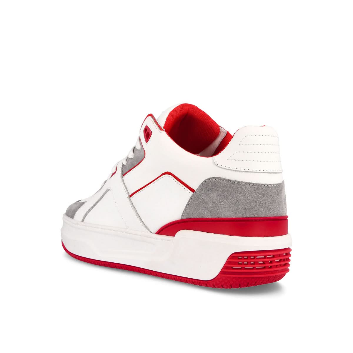 Just Don Low Luxury JD3 White,Red Sneaker Detail view 3 | Gate