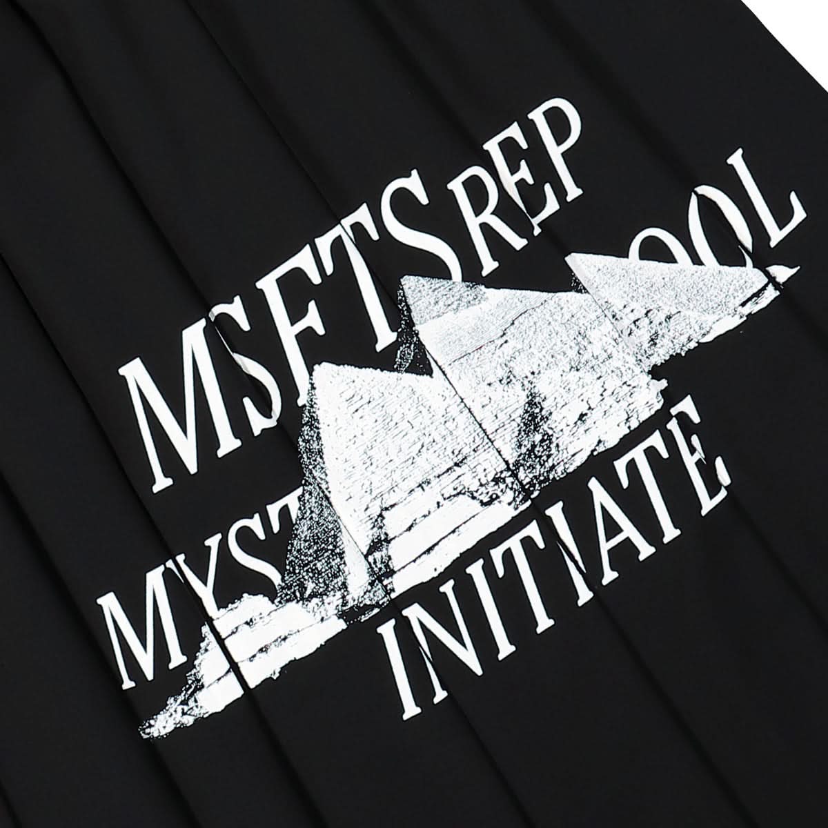 MSFTSrep Mystery School Uniform Long Skirt Black Detail view 4 | Gate