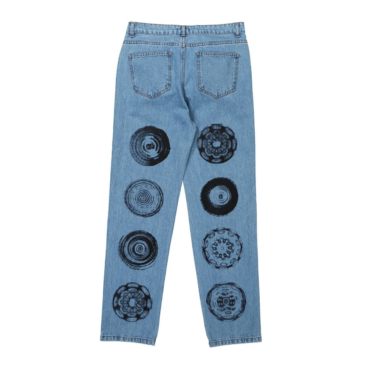 MSFTSrep Vibrations Baggy Denim Blue Detail view 2 | Gate