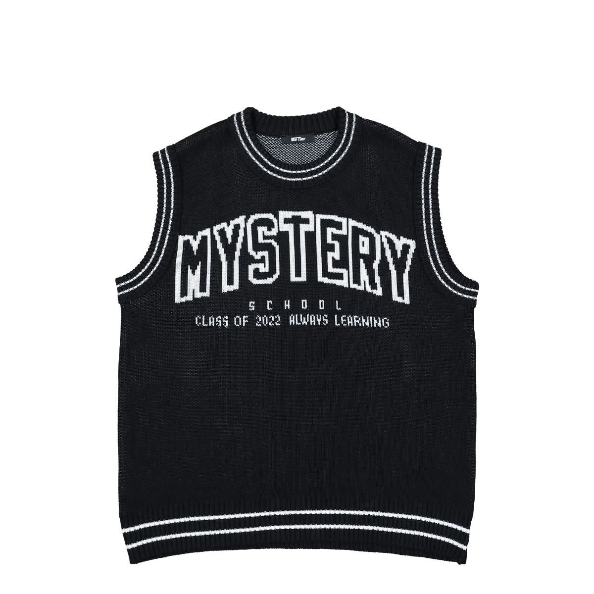 MSFTSrep Knitted Vest Black Detail view 1 | Gate
