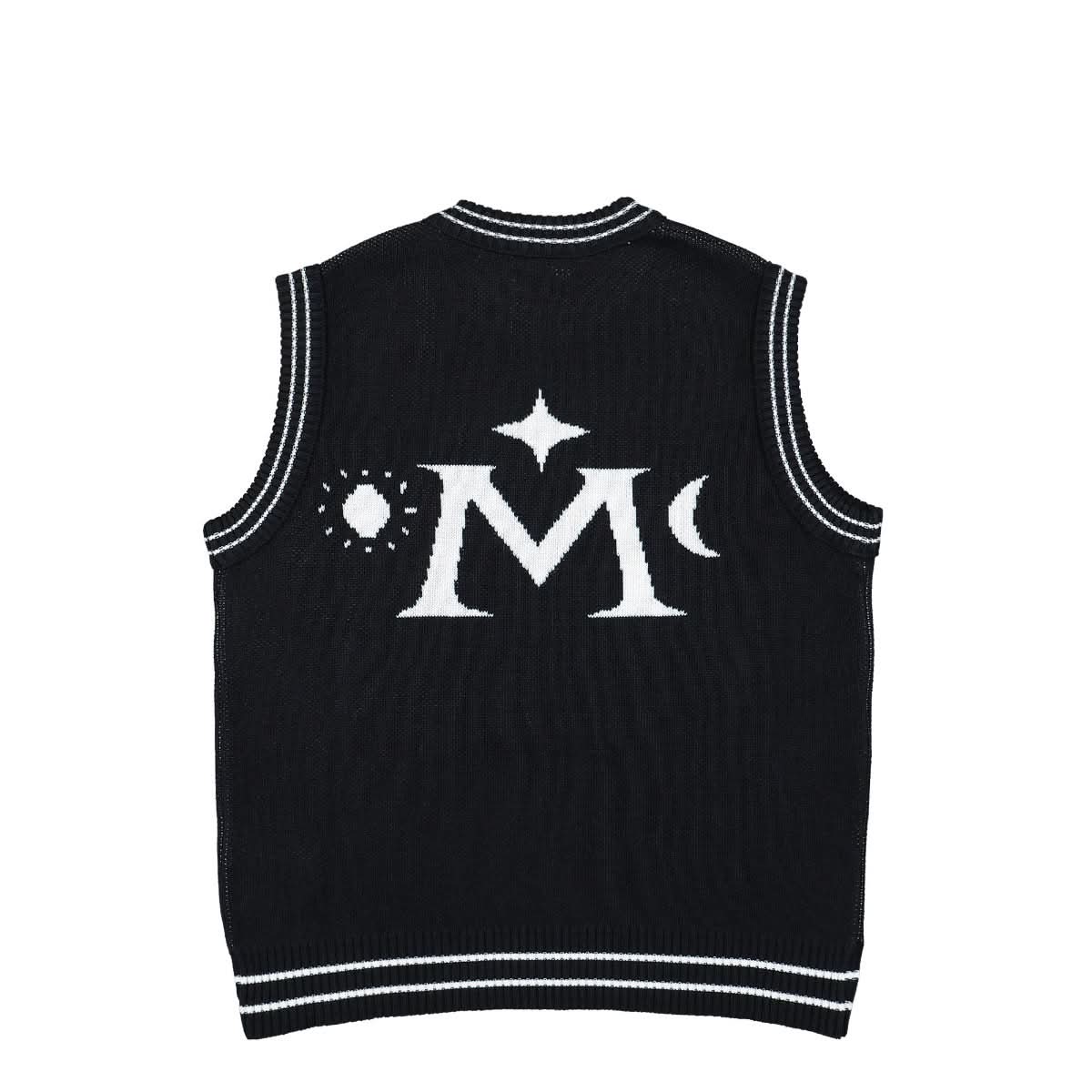 MSFTSrep Knitted Vest Black Detail view 2 | Gate