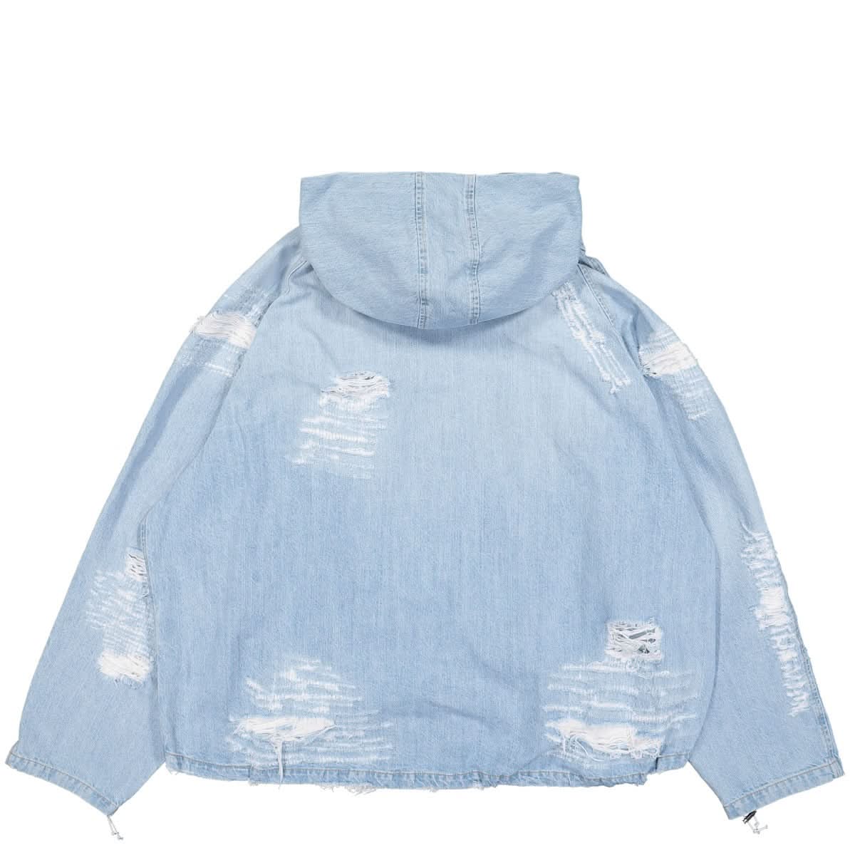 424 Lightweight Jacket Blue Detail view 1 | Gate