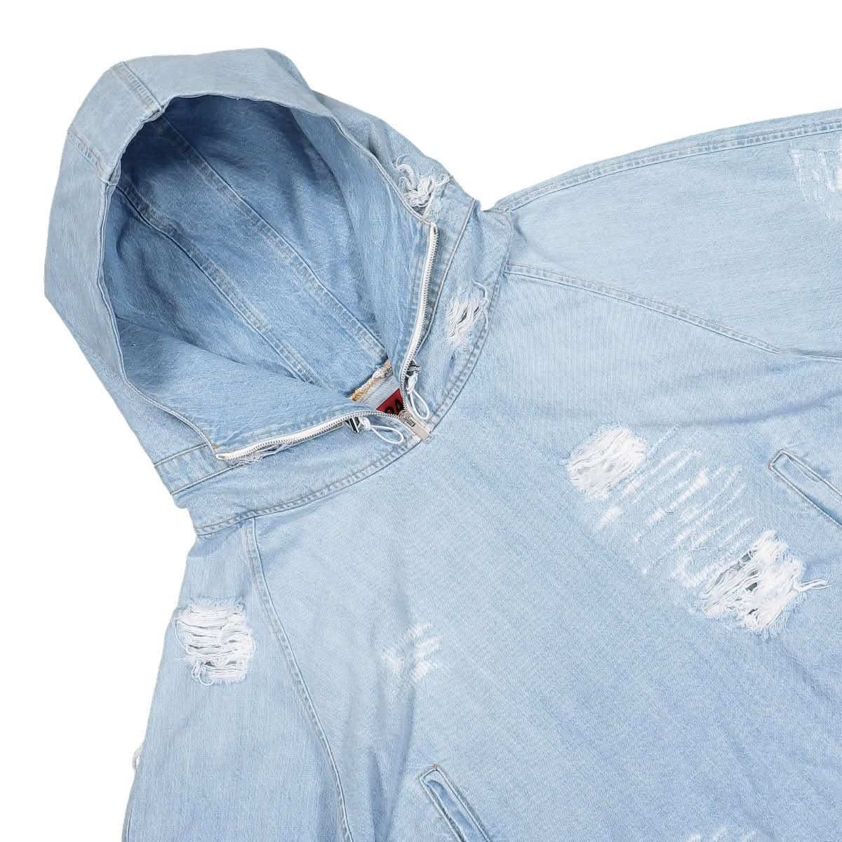 424 Lightweight Jacket Blue Detail view 5 | Gate