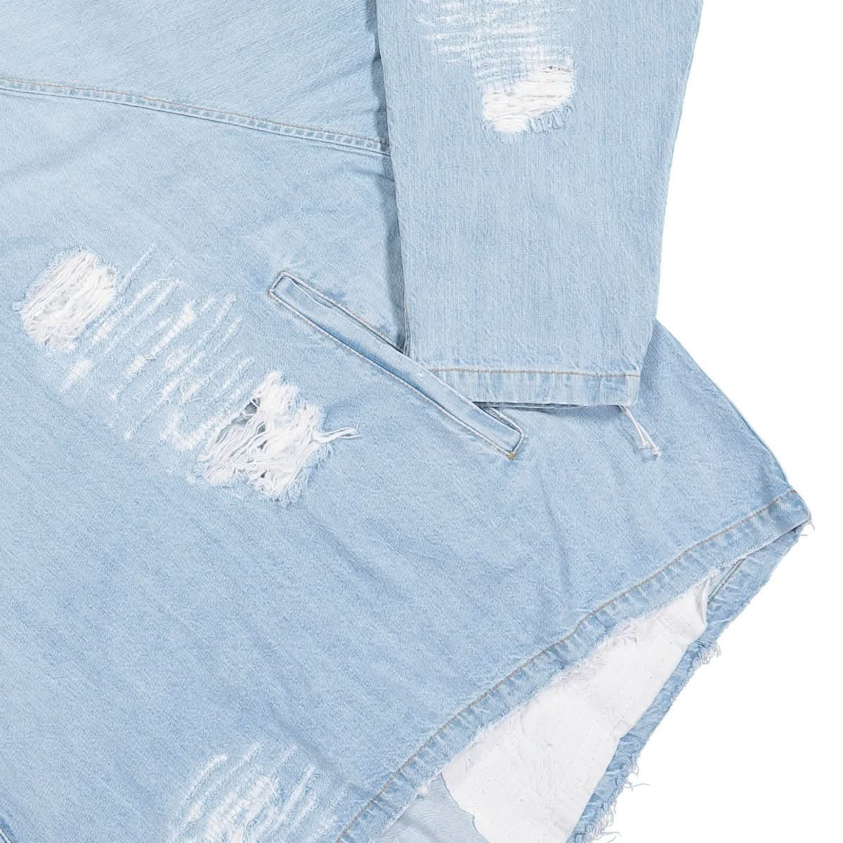 424 Lightweight Jacket Blue Detail view 6 | Gate