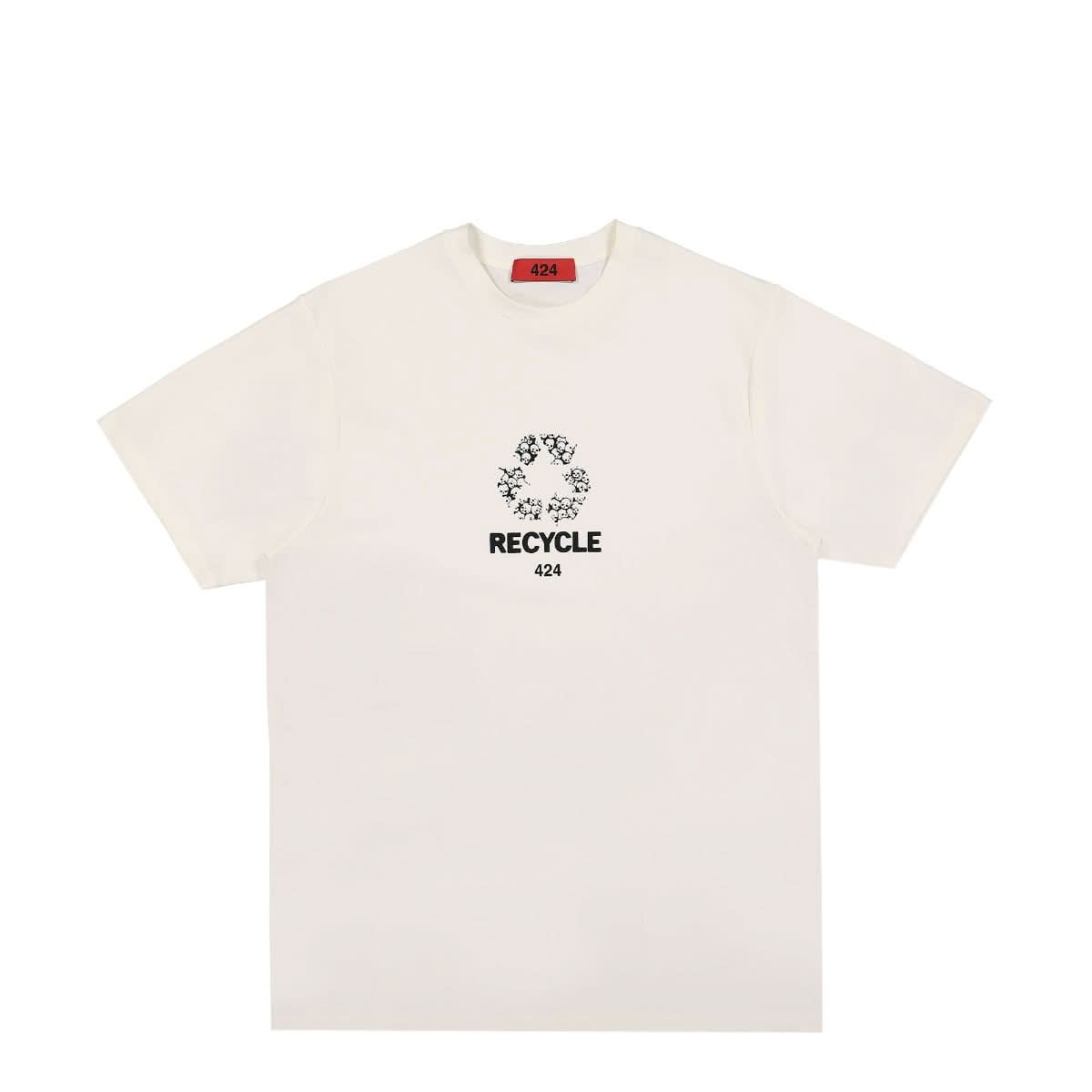424 Printed T-Shirt Beige,White Detail view 1 | Gate