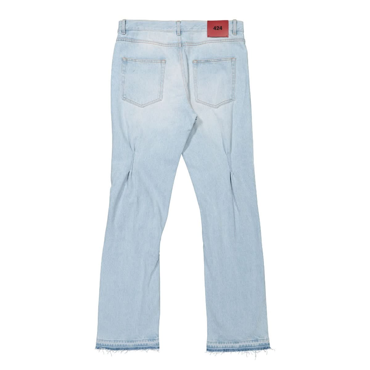 424 Baggy Trousers Blue Detail view 3 | Gate