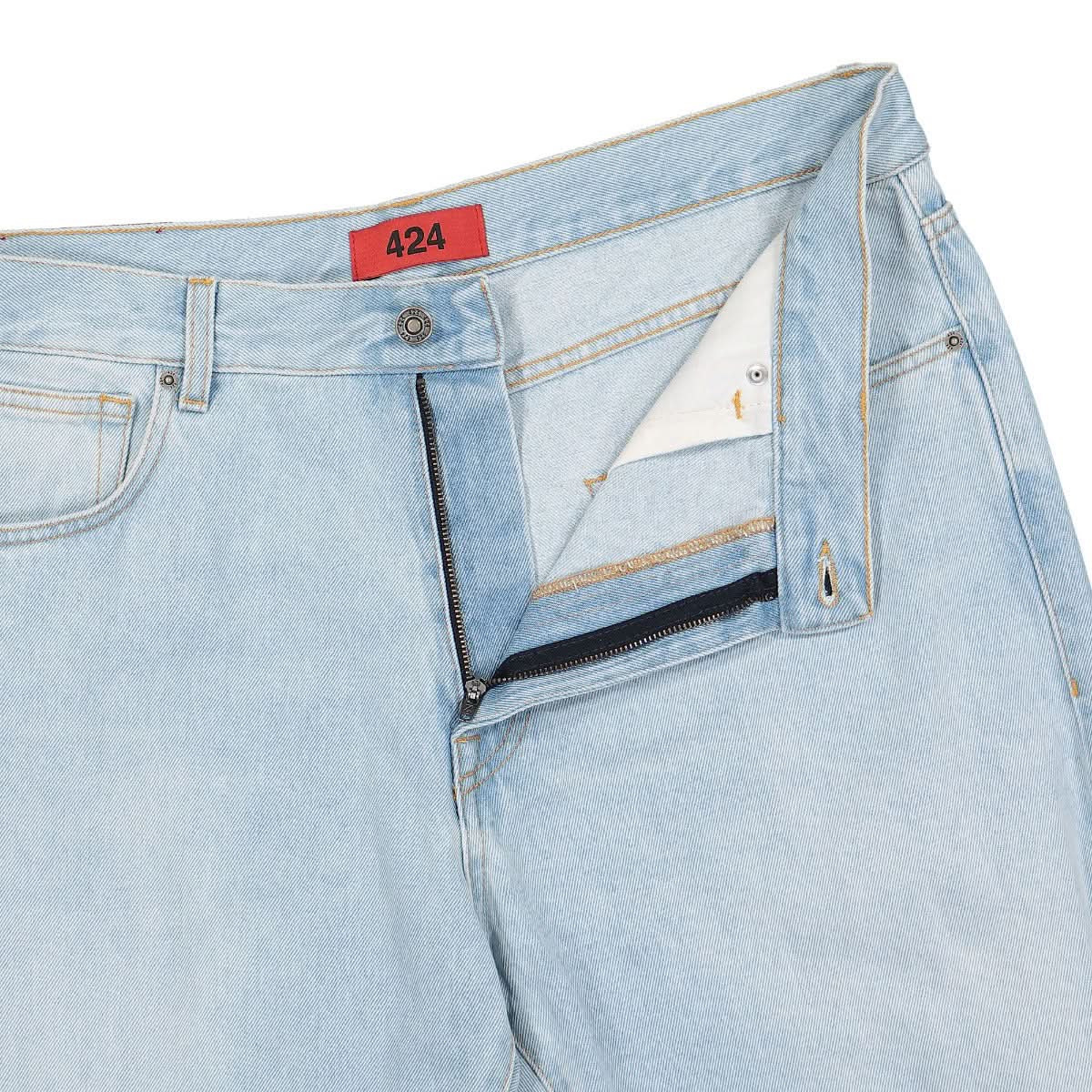 424 Baggy Trousers Blue Detail view 6 | Gate