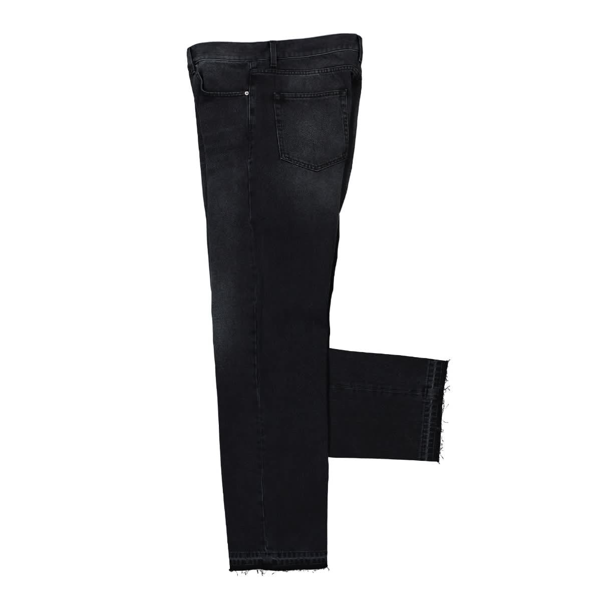 424 Baggy Trousers Black Detail view 3 | Gate