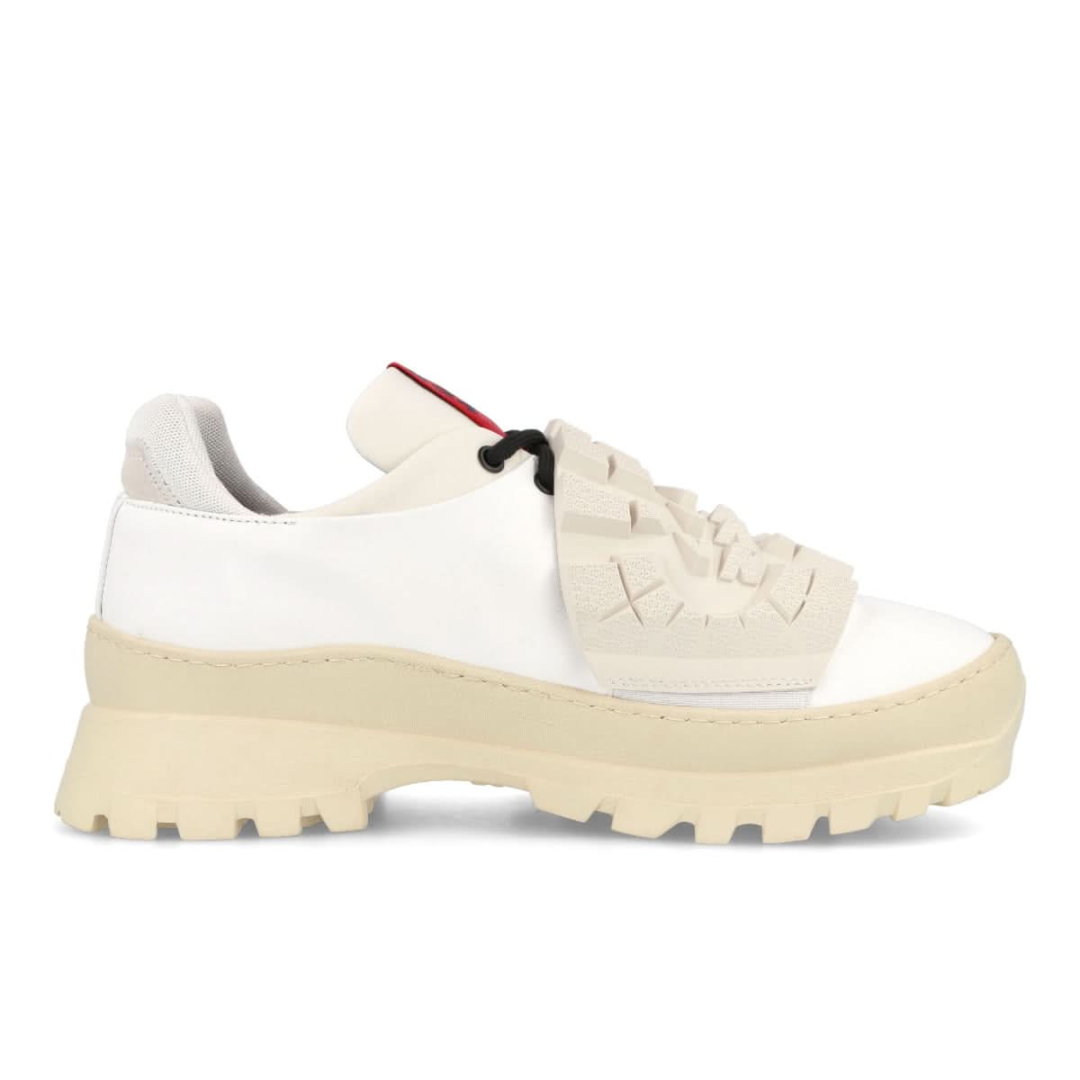 424 Car Shoes Beige,White Lace Ups Detail view 2 | Gate