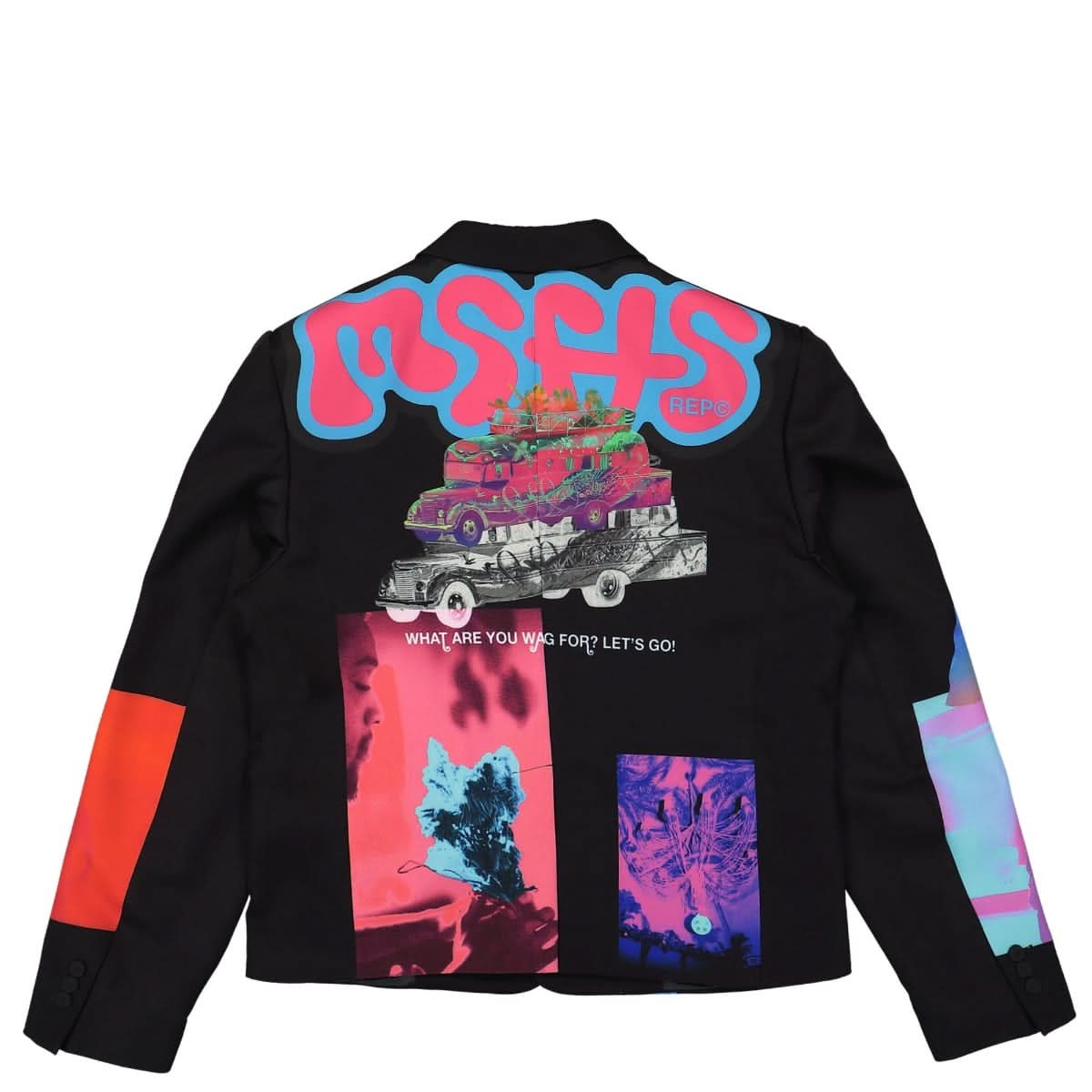 MSFTSrep Printed Jacket Multicolor Detail view 1 | Gate