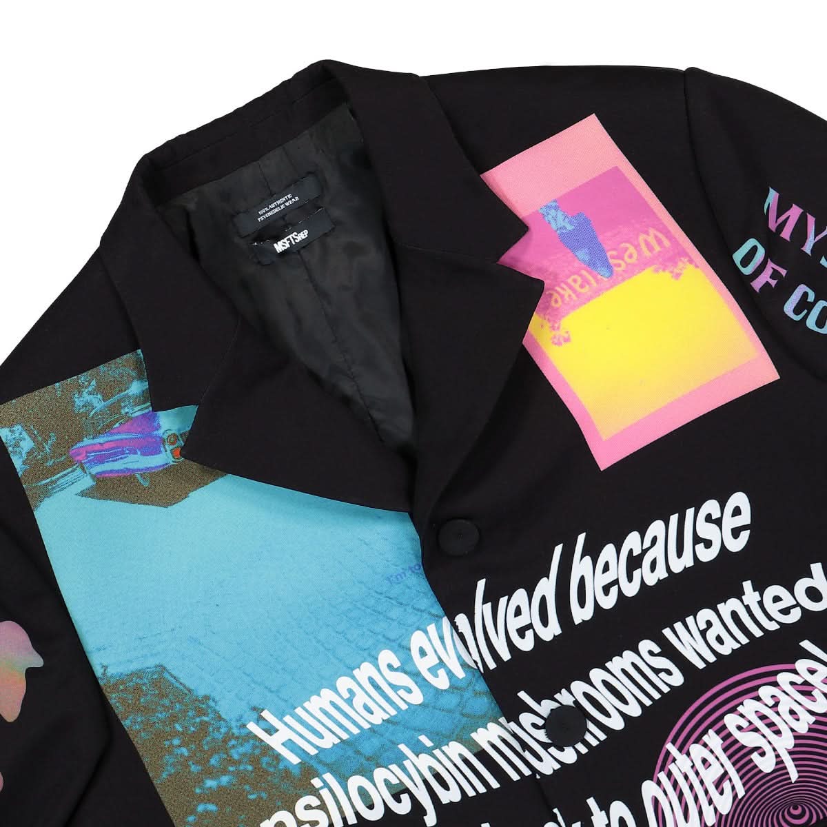 MSFTSrep Printed Jacket Multicolor Detail view 3 | Gate