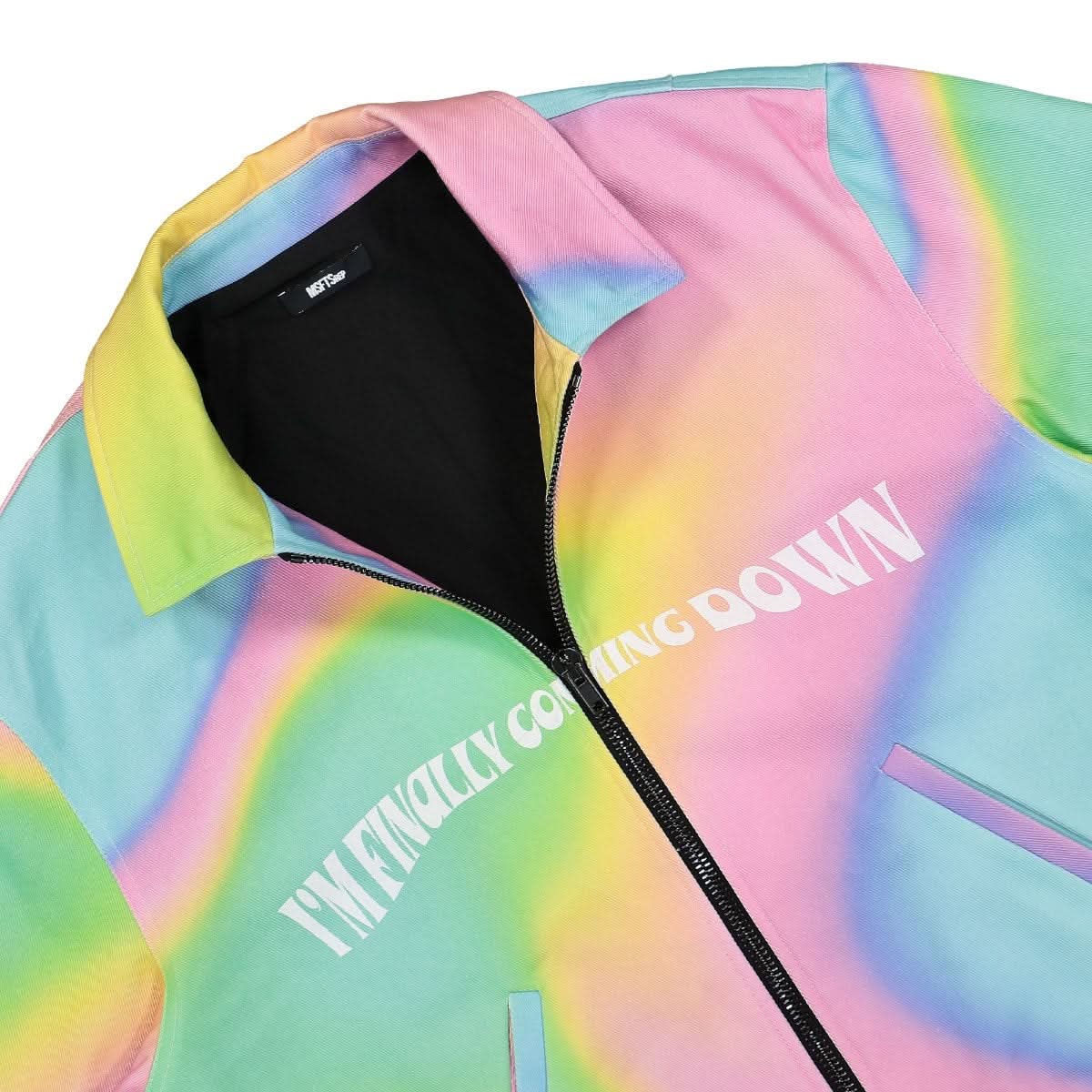 MSFTSrep Printed Work Jacket Multicolor Detail view 3 | Gate