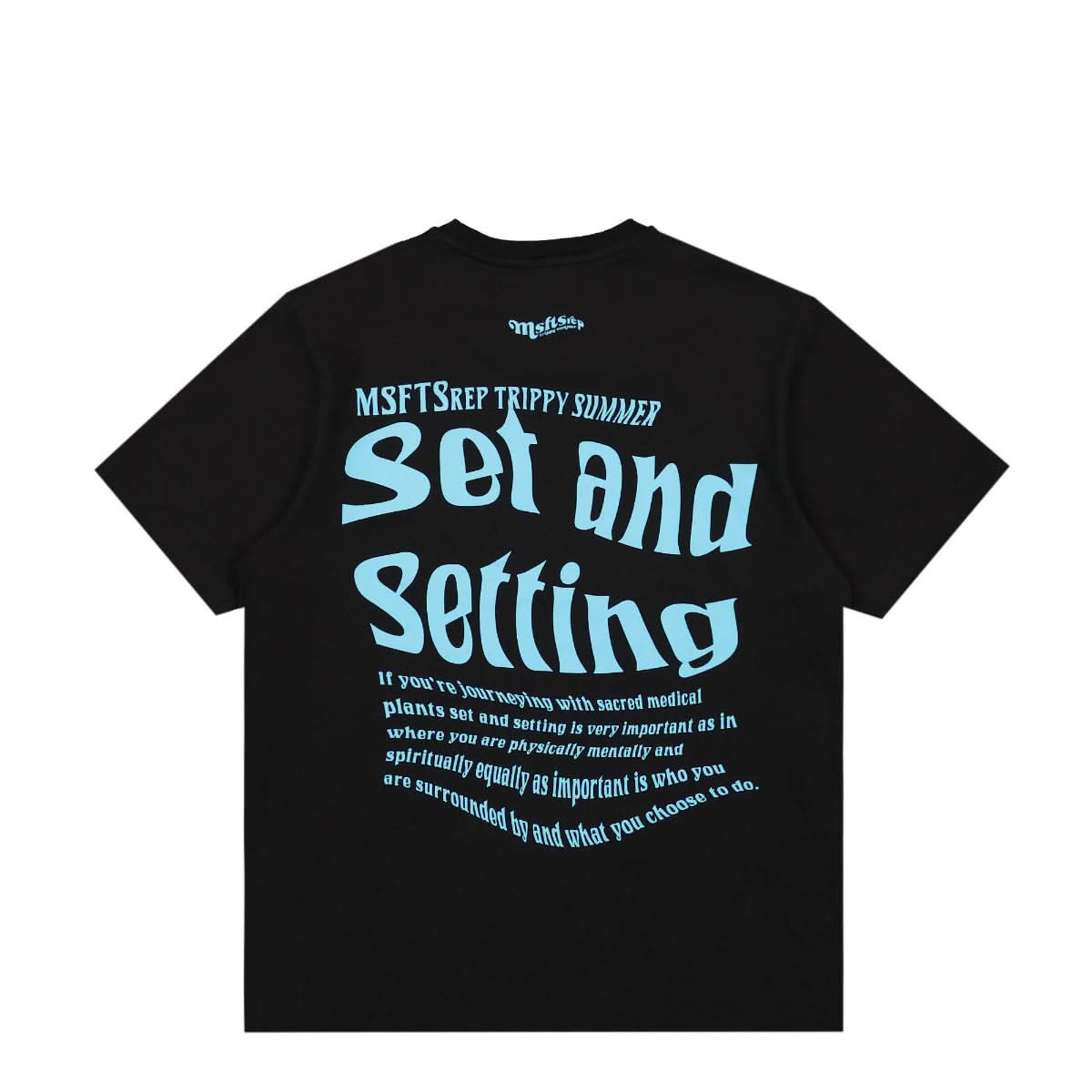 MSFTSrep T-Shirt Black Detail view 2 | Gate