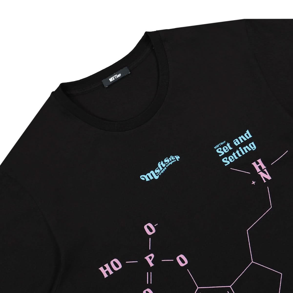 MSFTSrep T-Shirt Black Detail view 3 | Gate