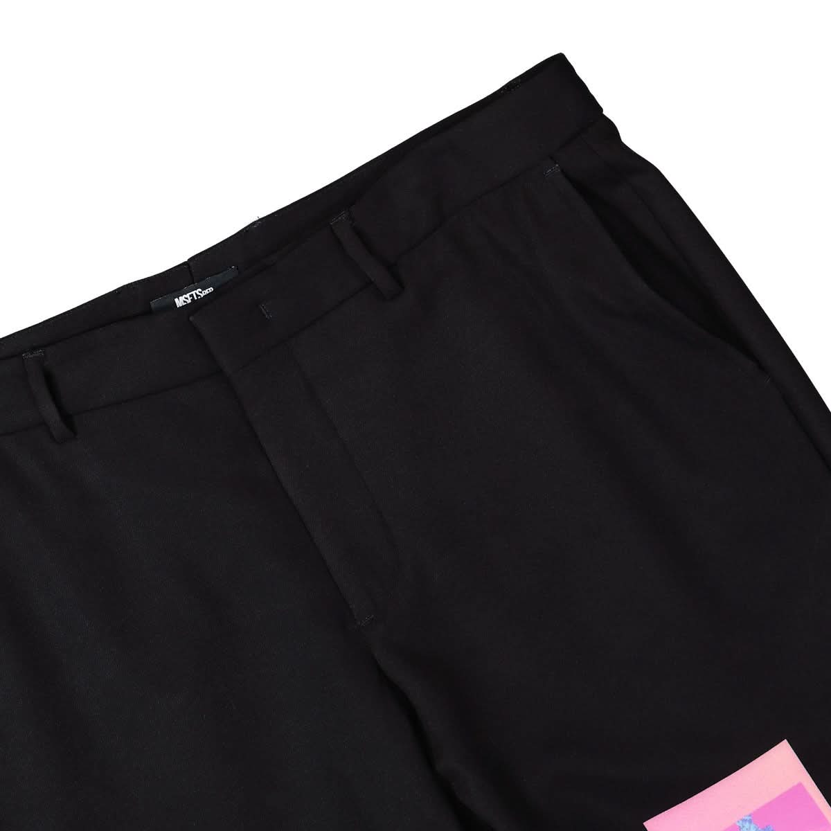 MSFTSrep Printed Trousers Black,Multicolor Detail view 5 | Gate