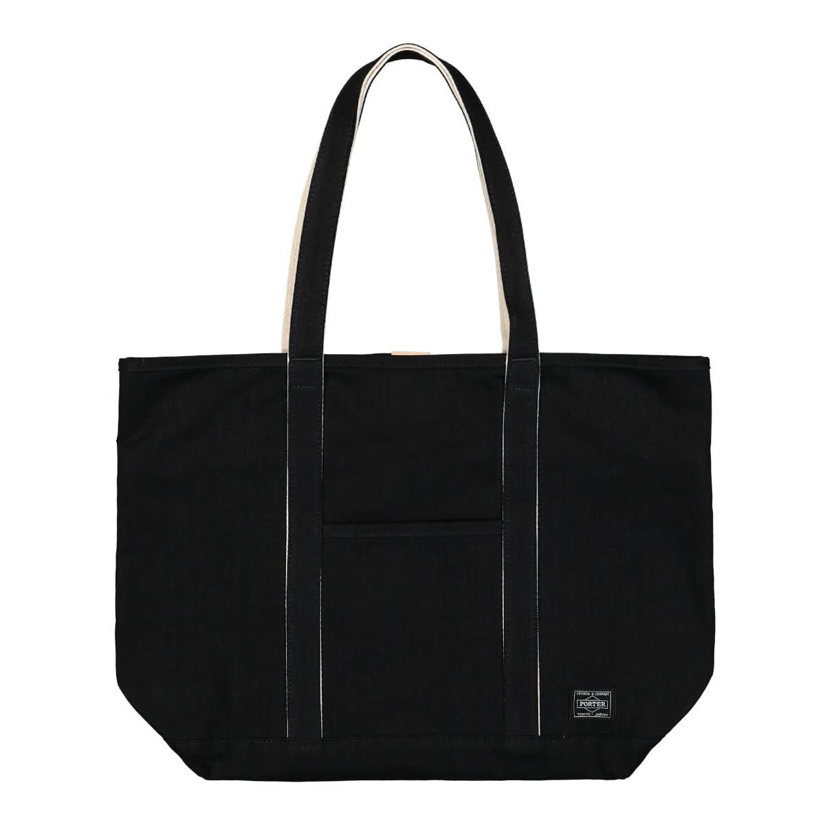 Porter-Yoshida & Co. Noir Tote Bag M Black Detail view 1 | Gate